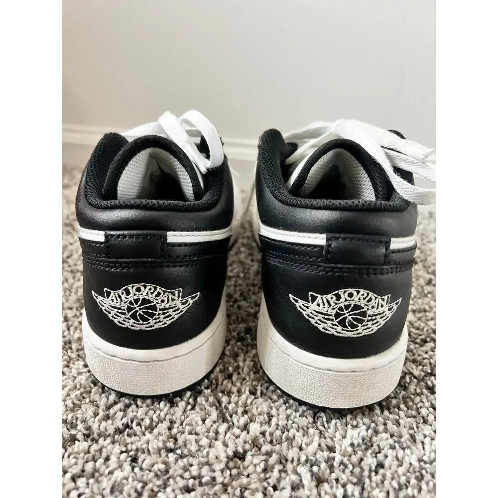 Nike Air Jordan 1 Low white/black size 6.5Y/ women's size 8